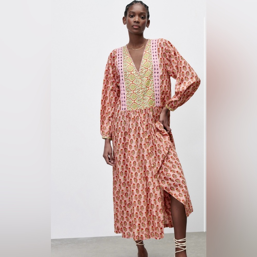 Zara Printed Rosie Dress